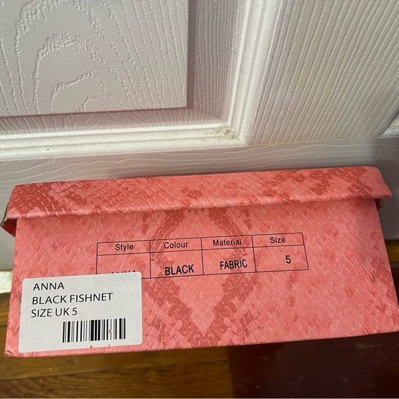 Ego Official Multi Colour Diamanté Fishnet Over The Knee Thigh High Black Boots - Picture 9 of 10